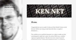 Desktop Screenshot of ken.net